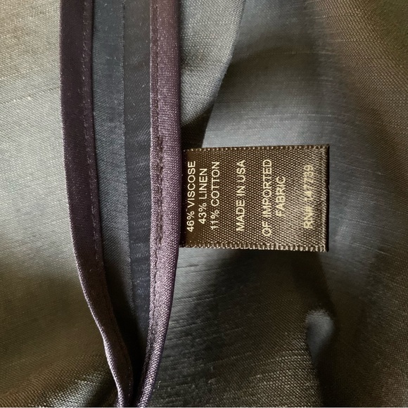 M. Martin Calvo Flare Black Shirt in navy size 4 - Picture 10 of 11